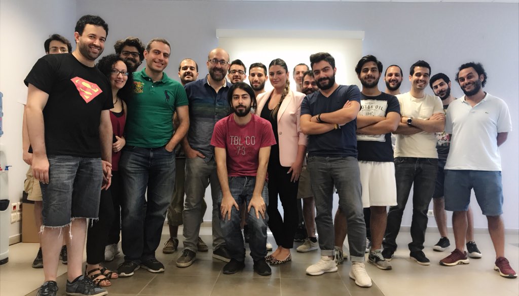 nernathalie's tweet photo. attended a very inspiring workshop by #Canadian @JasonDellaRocca with #LebGamedev @JosephRAzzam #Canadalebanon #digitalgame #futureEntrepreneurs https://t.co/blKGtwkpqK