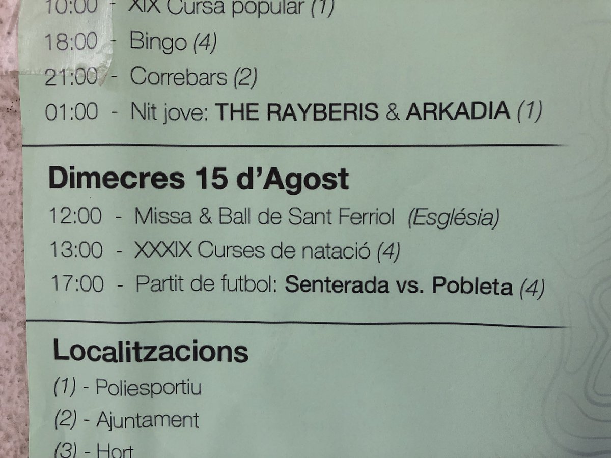 osuanya's tweet photo. Aquesta tarda arriba el gran derbi de la #vallfosca! El partit de fatos contra llepapaelles! #LetTheBestWin https://t.co/XwvYAWK8Jy