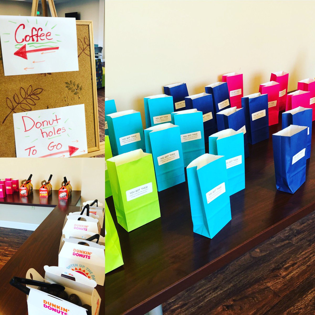 HarlessCenter's tweet image. Donut holes to go are here