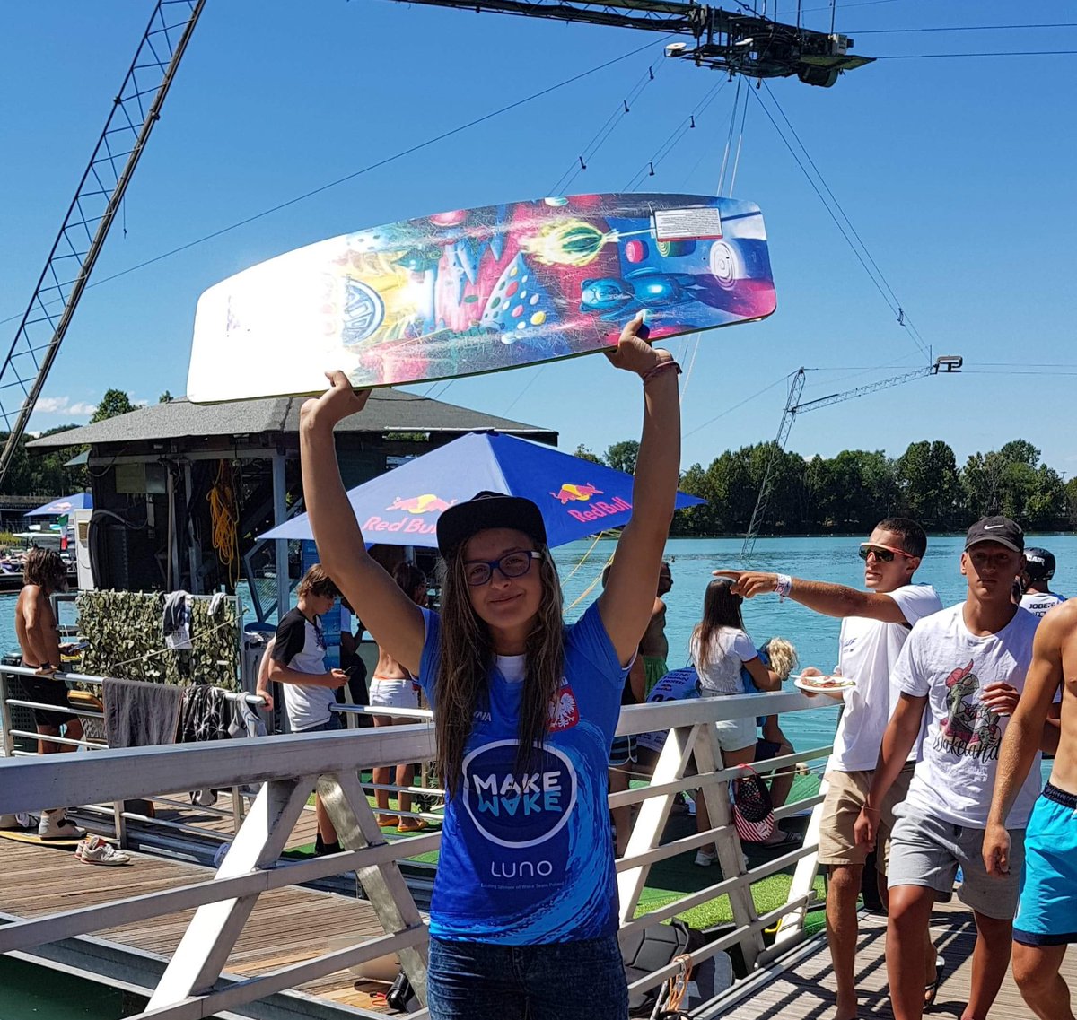motorowodniacy's tweet photo. Martyna Andrzejczak Wicemistrzynią Europy i Afryki w wakeskacie, kat U19❗👍
Brawo Martyna.
#TeamPoland #Speedonthewater #pzmwinw #cuna #wakepro #luno #makewake #IWWF #mediolan https://t.co/JgFSRx6CQM