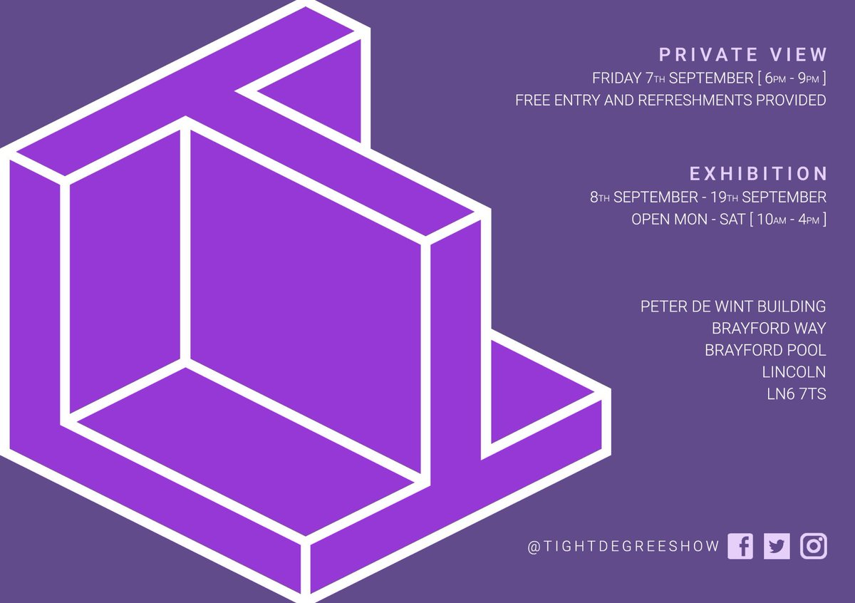 UoLCoASSH's tweet image. Make sure you come along to our MA Fine Art degree show. They have some really fantastic work to show you. @tightdegreeshow @MAFineArtLSFPA #tightdegreeshow #art #LoveLincoln