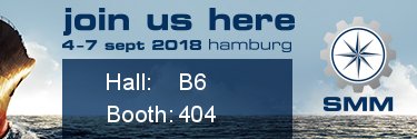 inGmbH's tweet photo. Meet us at the SMM 2018, Hamburg! Hall B6, Booth 404, see you there!

https://t.co/qqDxZ0ThnI https://t.co/Tmgupkk3ON