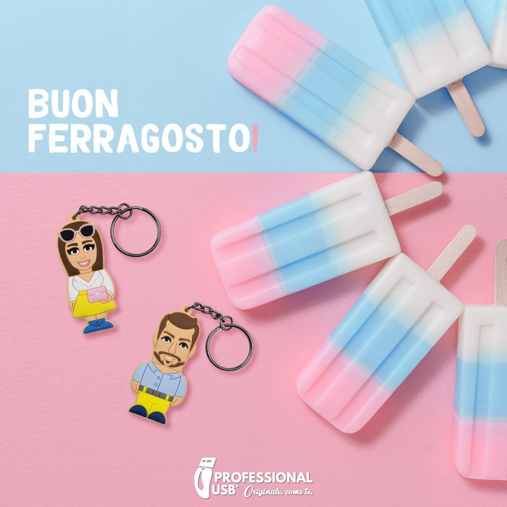 ProfessionalUsb's tweet photo. Buon Ferragosto a tutti!!!
#ProfessionalUSB #chiavetteusb #usbflashdrive #shoponline #chiavettausb #pennaUSB #sweet #idearegalo #ideeregalo #musthave #italiandesign #summer #popsicle #ferragosto #enjoysummer #perfectcouple https://t.co/GOIYkQ2WzV