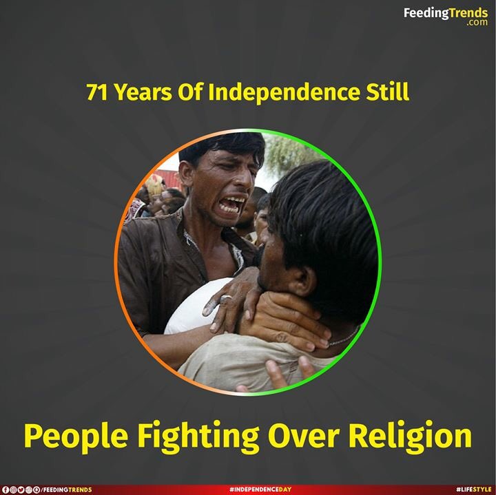 FeedingTrends_'s tweet photo. Happy Independence Day 🇮🇳🇮🇳 but is it worth celebrating? #IndiaTurnsGold #IndependenceDay #IndiaIndependenceDay #Aazadi #Freedom71 #FreedomOfSpeech #71yearsOfIndependence #HappyIndependenceDay #AzadiMubarak #Veshbhusha #JaiHind #JaiBharat #FeedingTrends #15thAugust #ft #rt https://t.co/eyAUxzYLLA