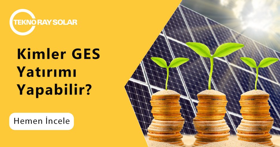 Kimler Güneş Enerjisi Santrali Yatırımı Yapabilir? <a href="/TeknoRaySolar/">Tekno Ray Solar</a> teknoraysolar.com.tr/kimler-gunes-e… #teknoraysolar #gesyatirim #ges #pv #epc #SolarEnergy
