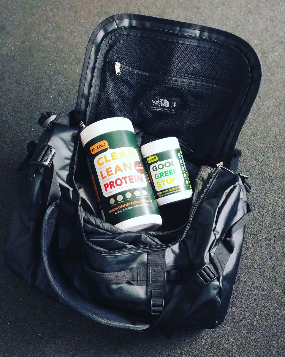 Hard couple of weeks of training with a mixture of sessions. @Nuzest_EU always the first thing in the bag for my recovery &amp; essential nutrients on the go 💪🏻 #Nuzest