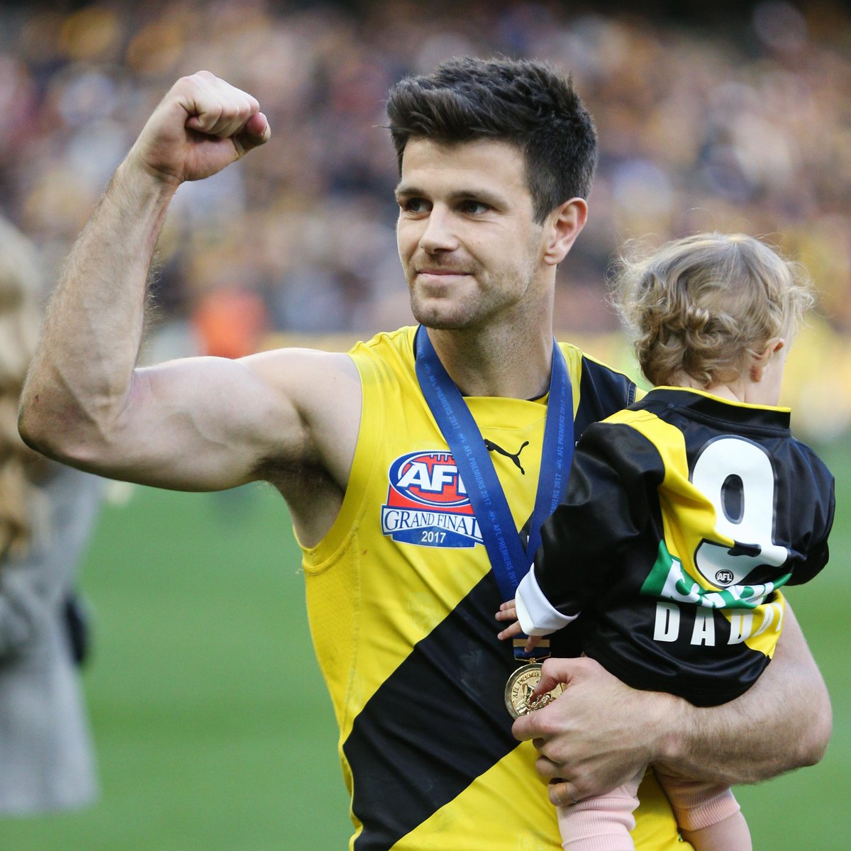 Four more years 💛 <a href="/tcotchin9/">Trent Cotchin</a>
