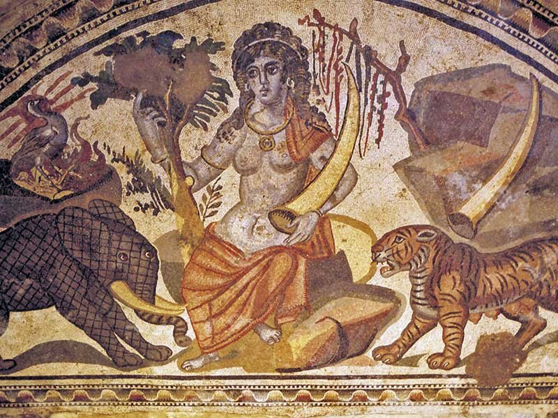 CosmeticsUnwrap's tweet photo. @_AnishaGupta Just FYI, this is another beautiful indication of contact between ancient Rome and ancient India, a mosaic from the Villa Filosofiana at Piazza Armerina in Sicily. https://t.co/G23cbqvGnb