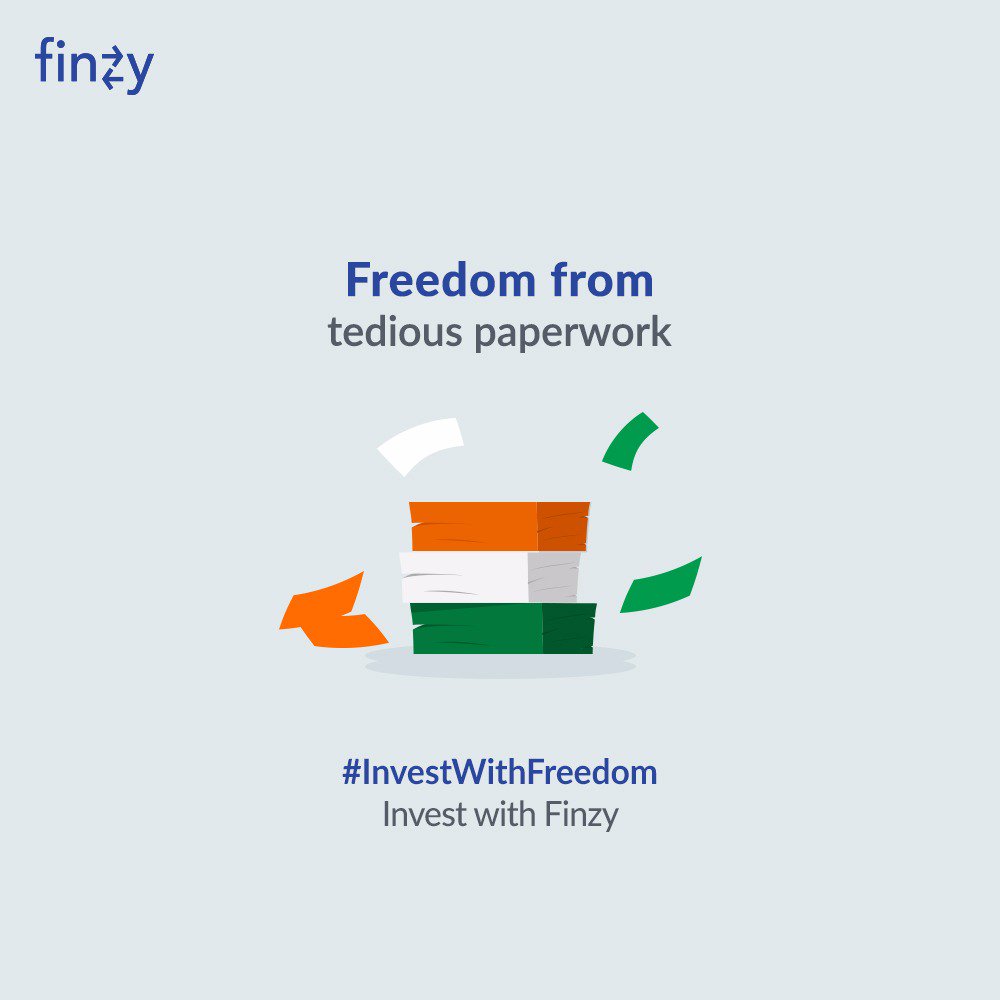 finzyindia's tweet photo. On this #IndependenceDay, #InvestWithFinzy and experience the freedom to make an investment which is convenient, transparent, and gives you monthly returns.
Celebrate freedom the easy way, the Finzy way!
#InvestWithFreedom https://t.co/IZO3fECkBt