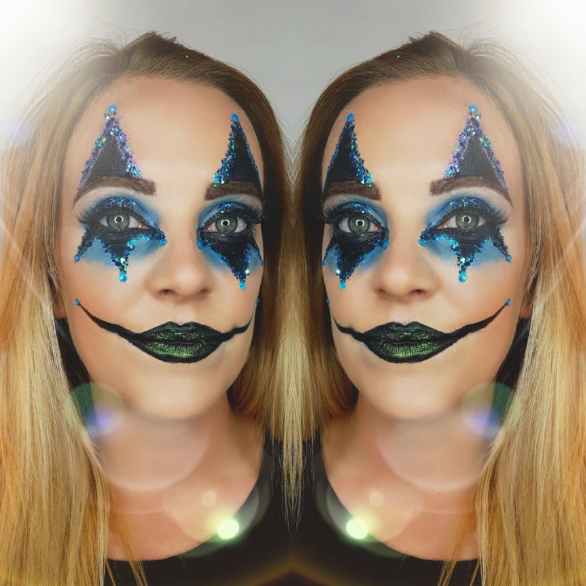 This colder weather has got me thinking about halloween so had a little practice last night #mua #makeupartist #Halloween2018