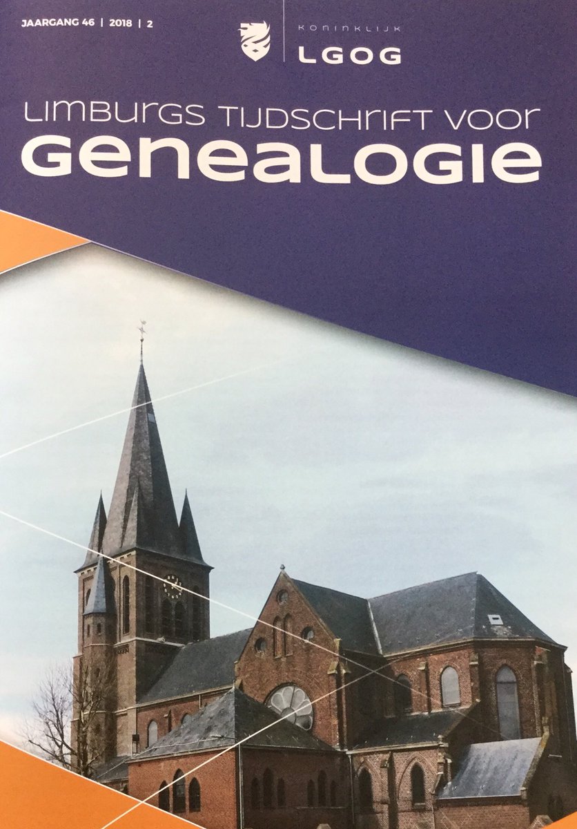 sglgog's tweet photo. Uitgave 2 van het #ltg Limburgstijdschrift voor Genealogie is uit! Kijk voor inhoudsopgave op https://t.co/ayE9PXu32m #lgog #sglgog https://t.co/RvnNHlAge0