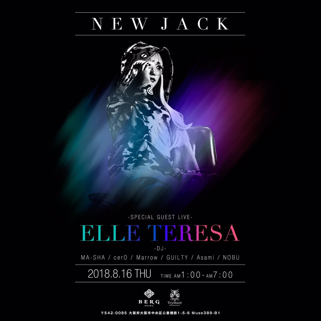 asami_hibrid's tweet photo. #NEW_JACK #elle_teresa
明日の、もくようびもPARTY
しましょ〜う❤️❤️❤️
行くよーって人はぜひ
連絡まってますっ👌✨
場所は@BERG_OSAKA 🎉 https://t.co/XyyPRrhOM9