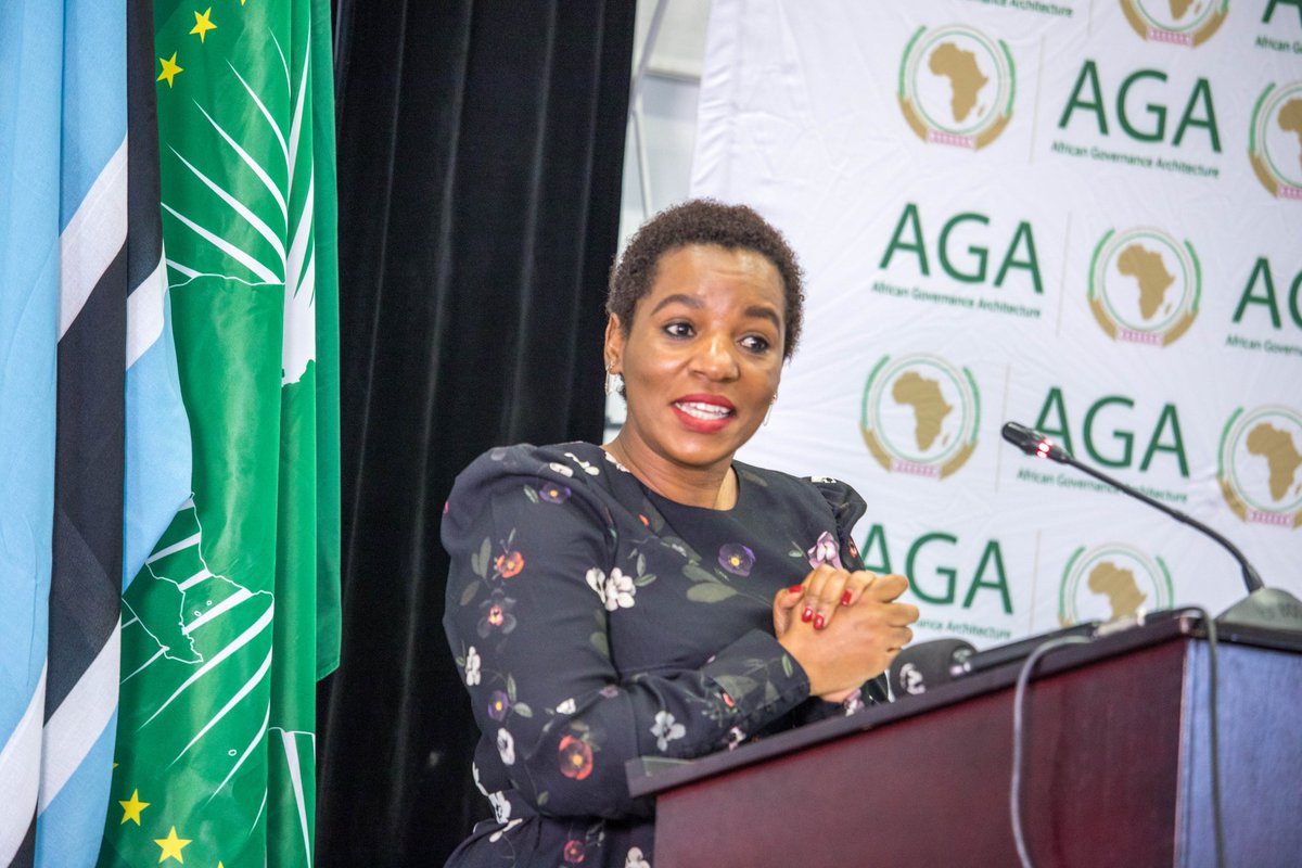 AGA_Platform's tweet image. Head of AU Youth Division Ms Prudence Ngwenya @maprude addressing participants this morning. 

#DGTrends 
#AfricaAgainstCorruption