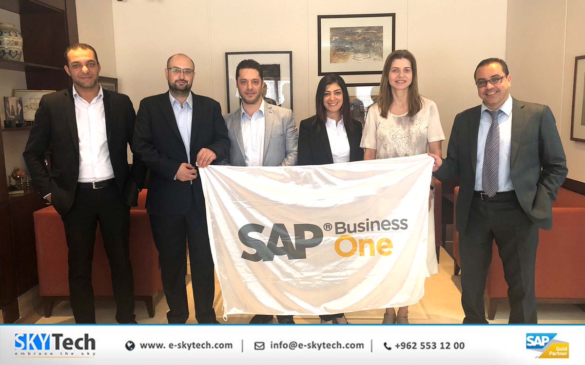 intajICTJO's tweet image. #Suleiman_Tannous has chosen @SkyTech_Mena (SAP Golden and Recognized Expertise partner) to implement #SAP Business One in order to develop #innovative_solutions
#membersnews #SkyTech #SAP #BusinessOne #GoSky #drugstore #SuleimanTannous #STS