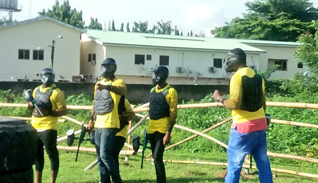 The Arena will test you
#WeAreRapid #paintball #Abuja #Fun #action #battlegames #Hero #callofduty #gear #runhideshoot #adventure #extremesport #Weekday #squad #noretreatnosurrender #warriors #woodsball #adrenalin #team