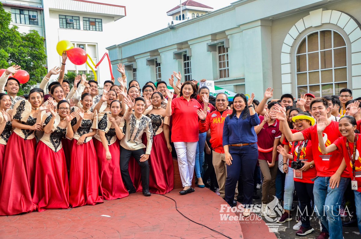 MapuaUniv's tweet photo. IN PHOTOS: Mapúa welcomes college freshmen, Grade 11 students #MapuaFroSHSWeek2018 https://t.co/HQMMm770kK https://t.co/LEX7YYDhNF