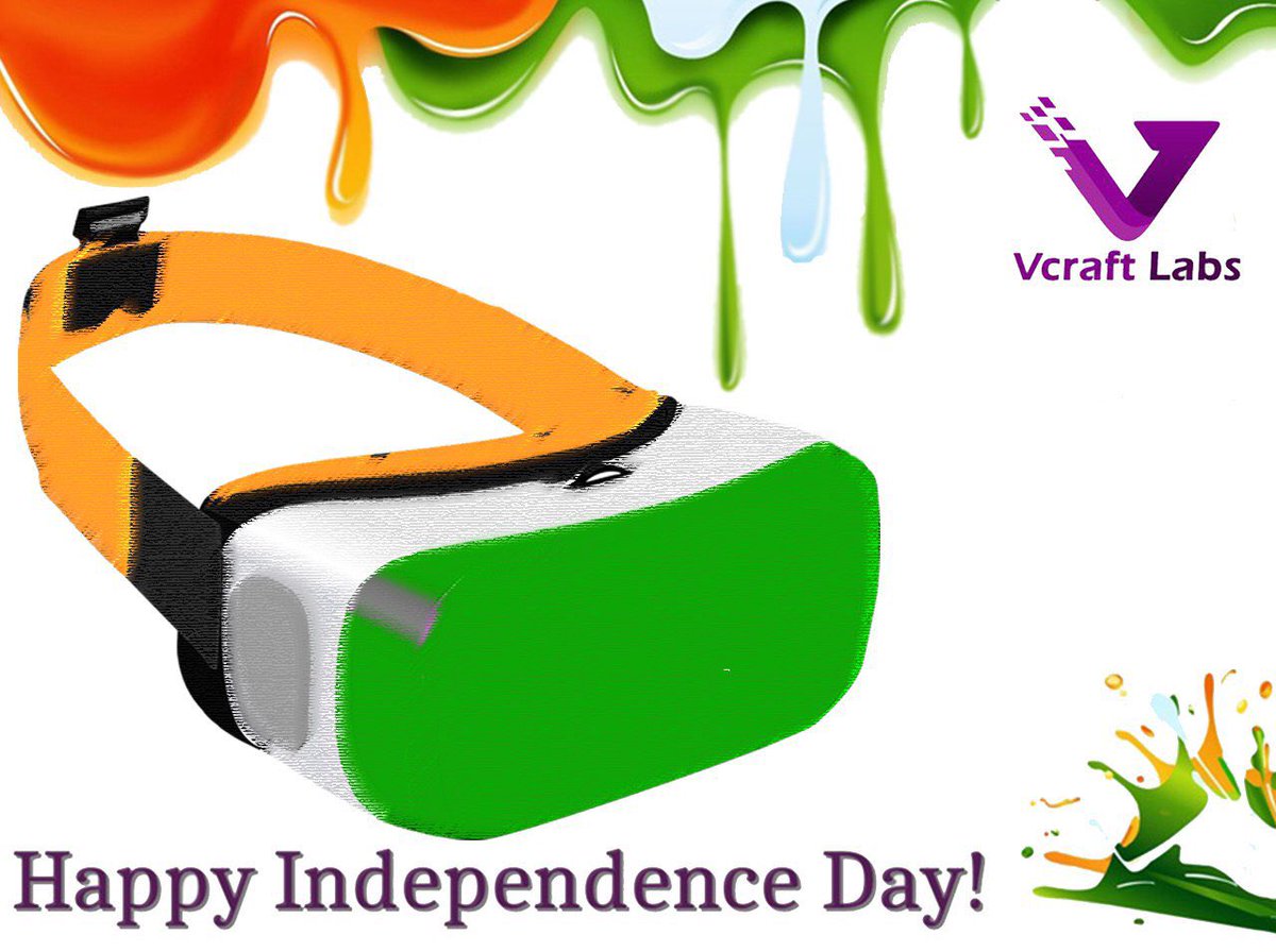vcraftlabs's tweet photo. A very happy and #proud #independenceday to everyone from #vcraftlabs. #independenceday2018 https://t.co/TbSdFq6BqJ