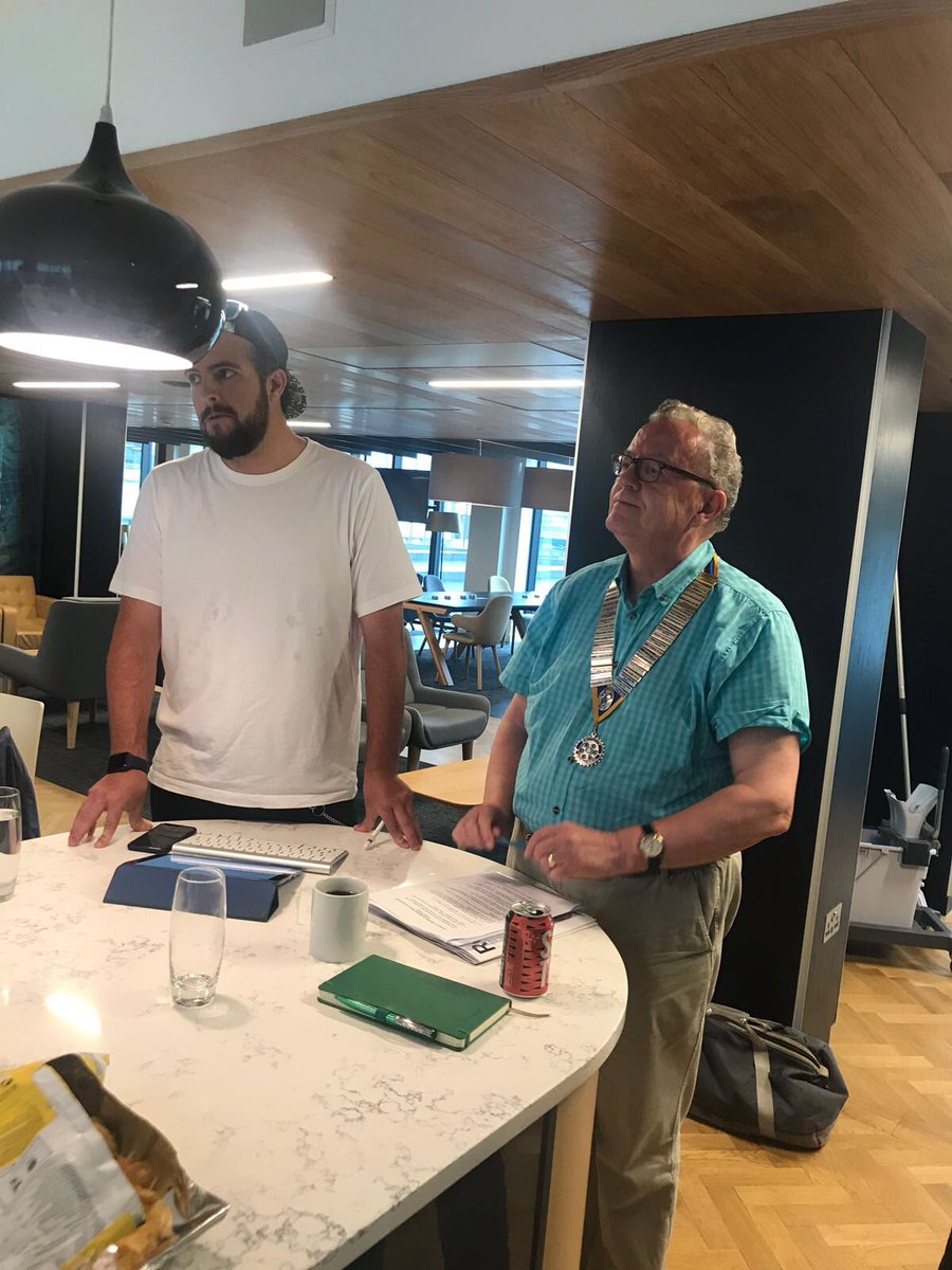 LeedsPhoenix's tweet photo. A proud moment for @LeedsPhoenix! Yesterday we signed our official application to charter as a Rotary Club on our own. With the confirmation of our 20th member we are ready to fly on our own. It’s been a journey already to get here but it’s only the beginning! #rotary #gogogo https://t.co/qlyVxN9lt1