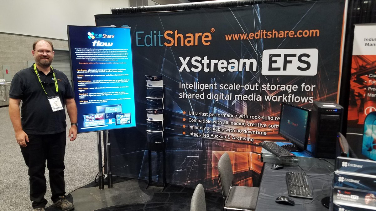 EditShare's tweet photo. #SIGGRAPH2018 Come meet the #EditShare team on booth 549 and learn about EFS and digital media workflows  #VFX #animation #SIGGRAPH18 https://t.co/2TwyJ23gNZ