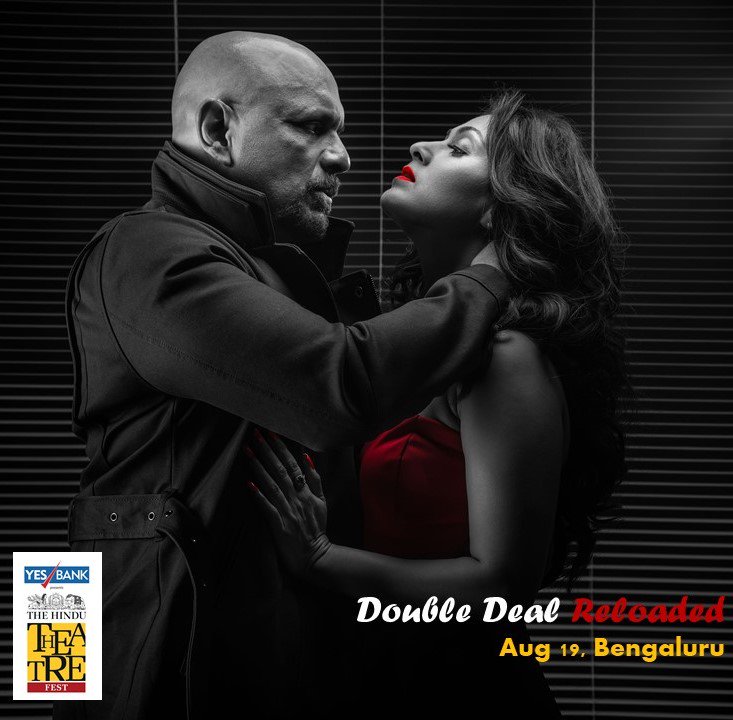 TheHinduTheatre's tweet photo. #Bengaluru #DoubleDealReloaded #Uber50off
Catch “Double Deal Reloaded”, Directed by @maheshdattani and Performed by @Agpworld @bharatdabholkar @ManjariFadnis this weekend.
On Aug19, Chowdiah Memorial Hall, Bengaluru
Uber promo code UBRHTF2
Tickets,visit https://t.co/BB4AO94AMH https://t.co/XKeiadiyD5