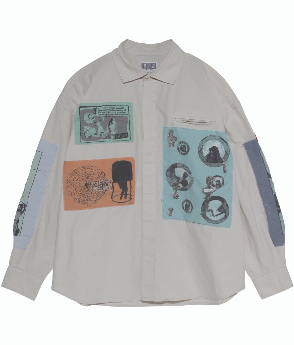 シャツ CAVEMPT C.E COMMODIFICATION SHIRT COMMODIFICATION SHIRT JST Thursday 16 August 9AM BST Thursday 16