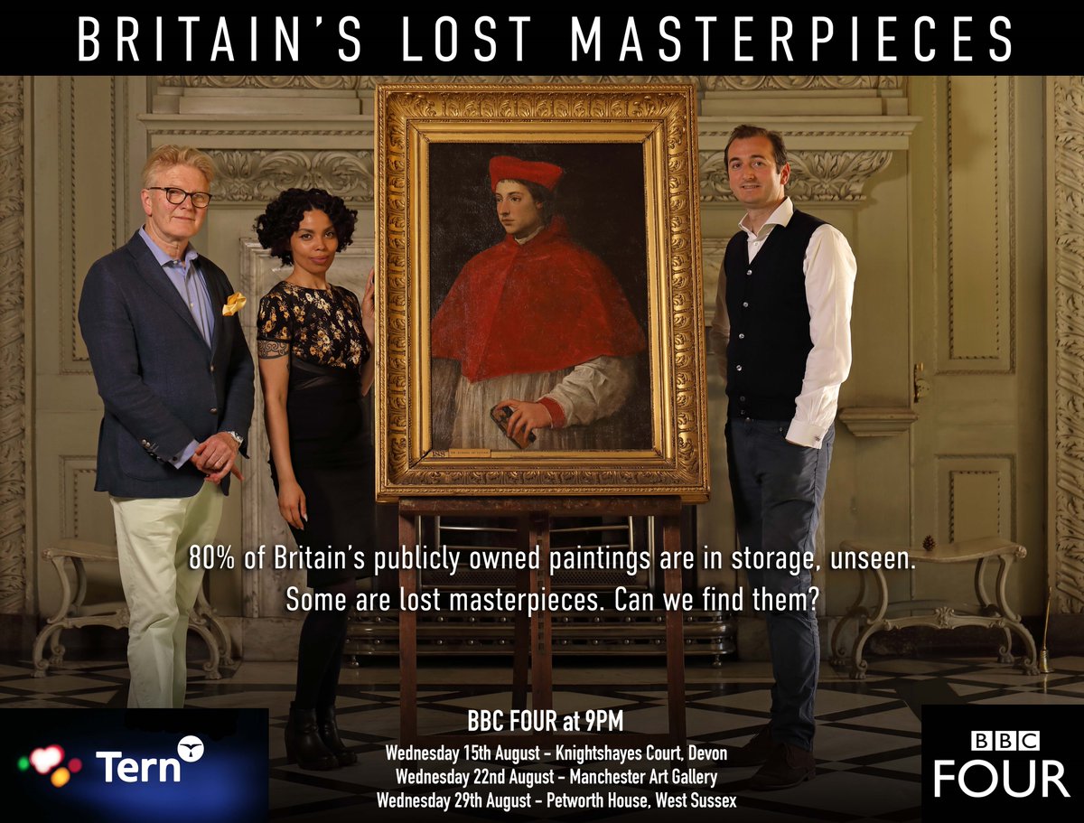 Don't miss the brand new series of #BritainsLostMasterpieces starting tonight on @BBCFOUR with @arthistorynews, @EmmaDabiri and @GillespieStudio  @artukdotorg