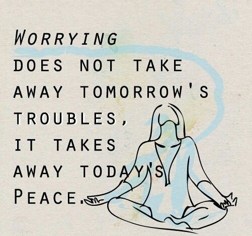 boston_girl79's tweet photo. Worrying does not take away tomorrow's troubles,  it just takes away today's peace.  Take time to breake , relax and do something that makes your soul happy.
#NationalRelaxationDay https://t.co/LPyvYF0LVG