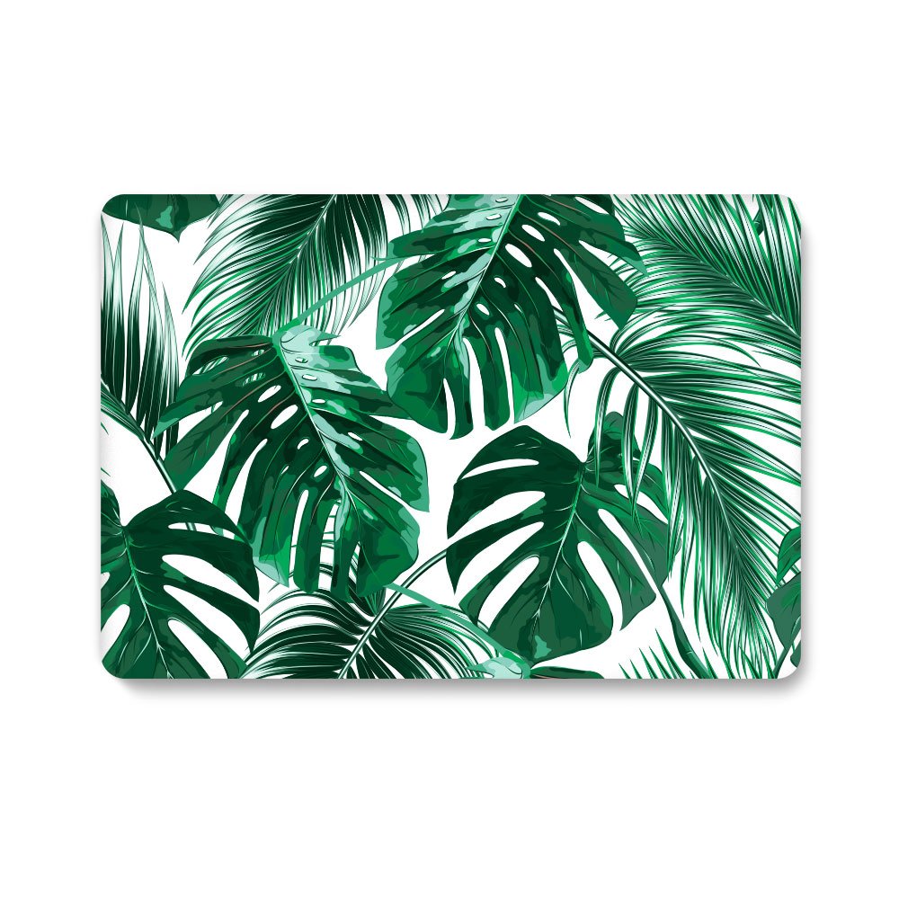 CrystalOu1's tweet image. New palm leaves design for Macbook case. #printedcase #macbookcase #macbookcover #case #casing #hardcase #macase #macover