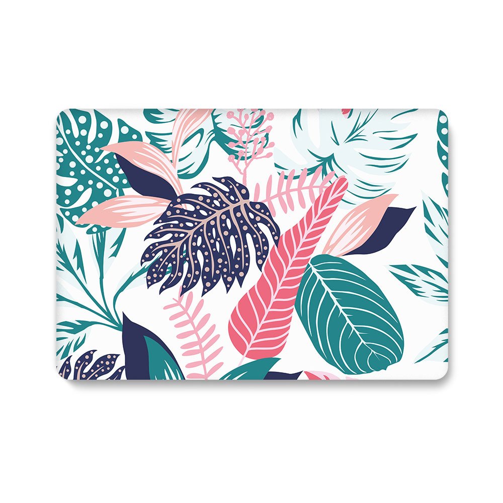 CrystalOu1's tweet image. New palm leaves design for Macbook case. #printedcase #macbookcase #macbookcover #case #casing #hardcase #macase #macover