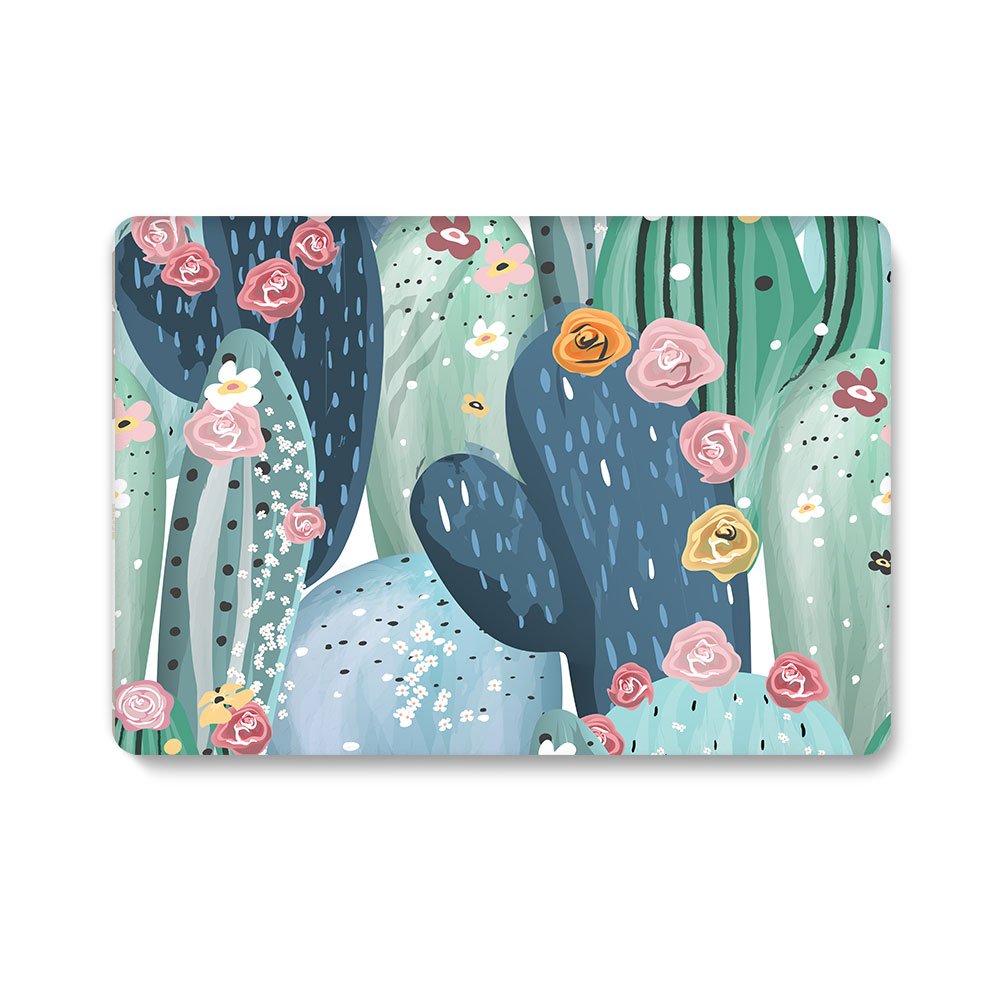CrystalOu1's tweet image. Cactus design for Macbook case.  #printedcase #UVcase #macbookcase #macbookcover #case #casing