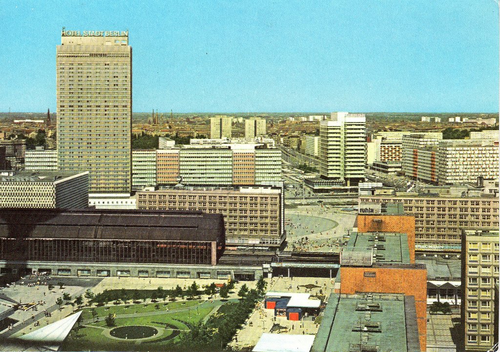 German At Portsmouth On Twitter 1977 Postcard Of East Berlin