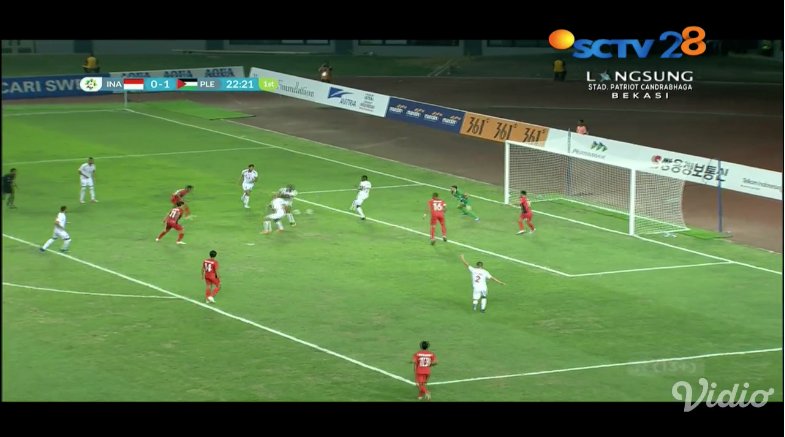 Irfan Jaya membuat stadion Patriot bergemuruh lewat goal penyama kedudukan lewat goalnya ke gawang Palestina.. 

#AsianGames2018 
#timnasu23 
#INAvsPLE