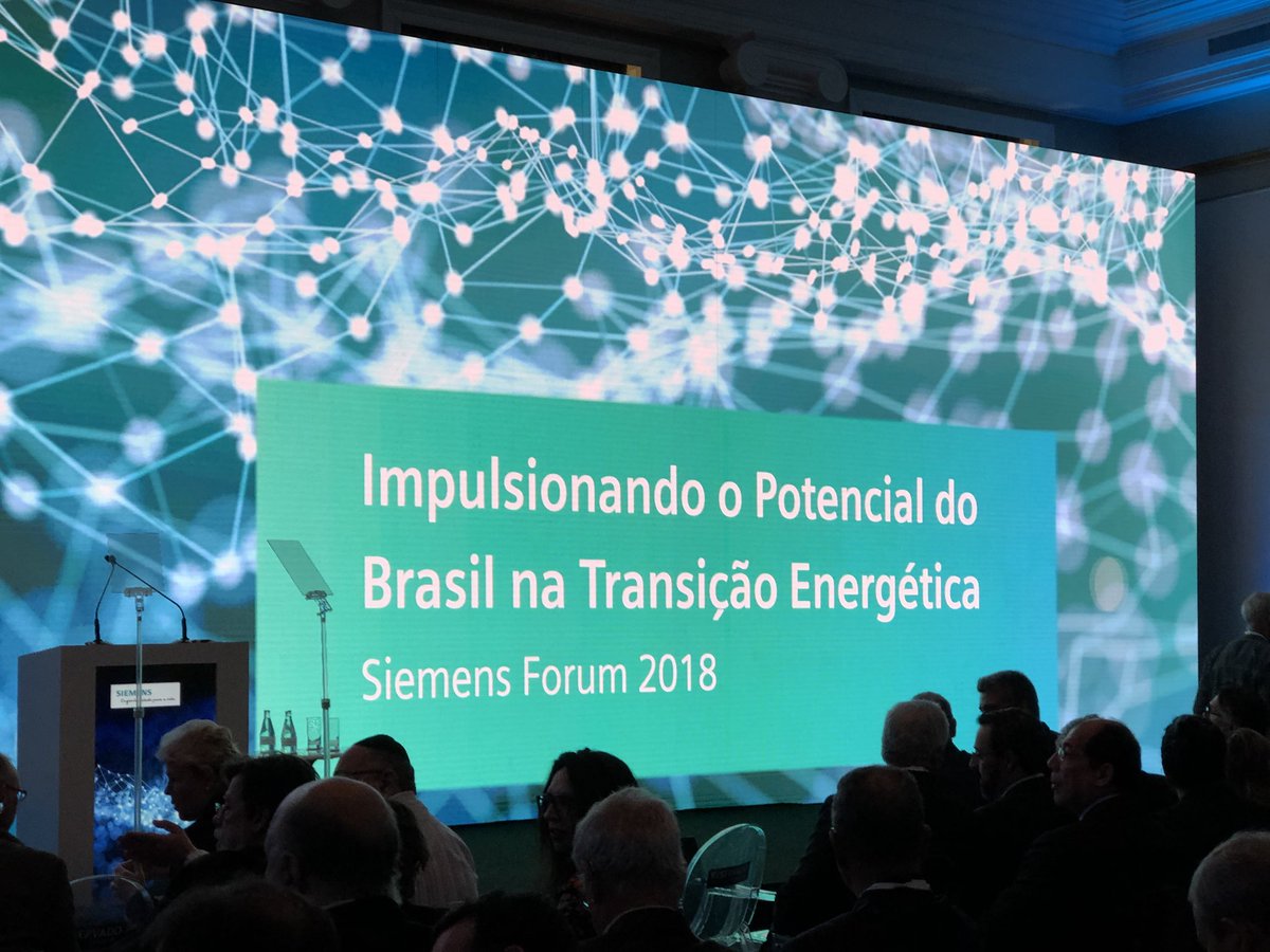 Things are kicking off here in Rio de Janeiro, where we will discuss a number of topics that will allow Brasil to #UnlockThePotential of their #EnergyTransition.