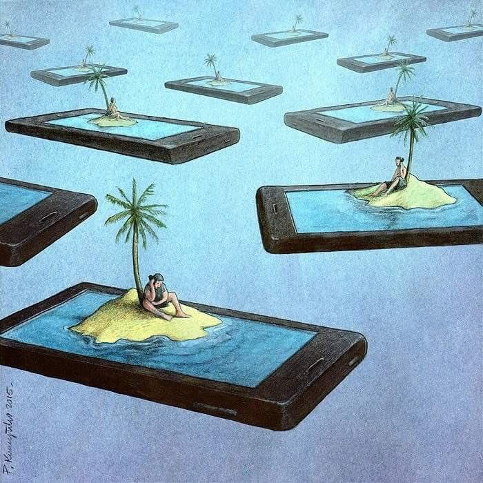 CeQuonNousCache's tweet photo. l’isolement dû à l’addiction aux smartphones https://t.co/MzIlhSlheV