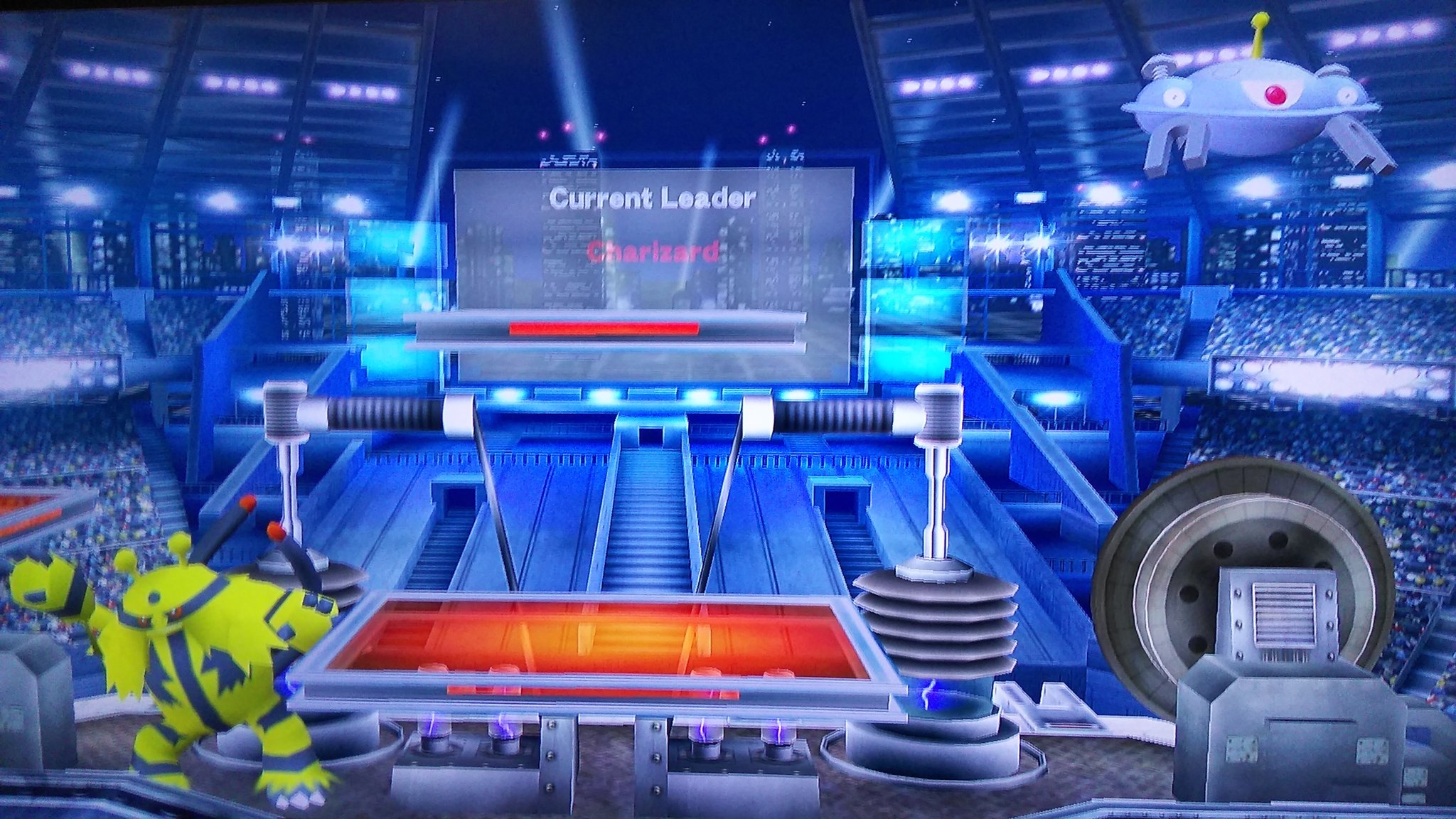 たな55 スマブラsp スマブラxからあるポケモンスタジアム2 こちらもステージ背景に多数のポケモン ユキワラシの扱いとか好きｗ こうやってモンスターボールでも出演出来ないポケモン達にも ちゃんと救済措置が取られている 今回ポケモンスタジアムdx