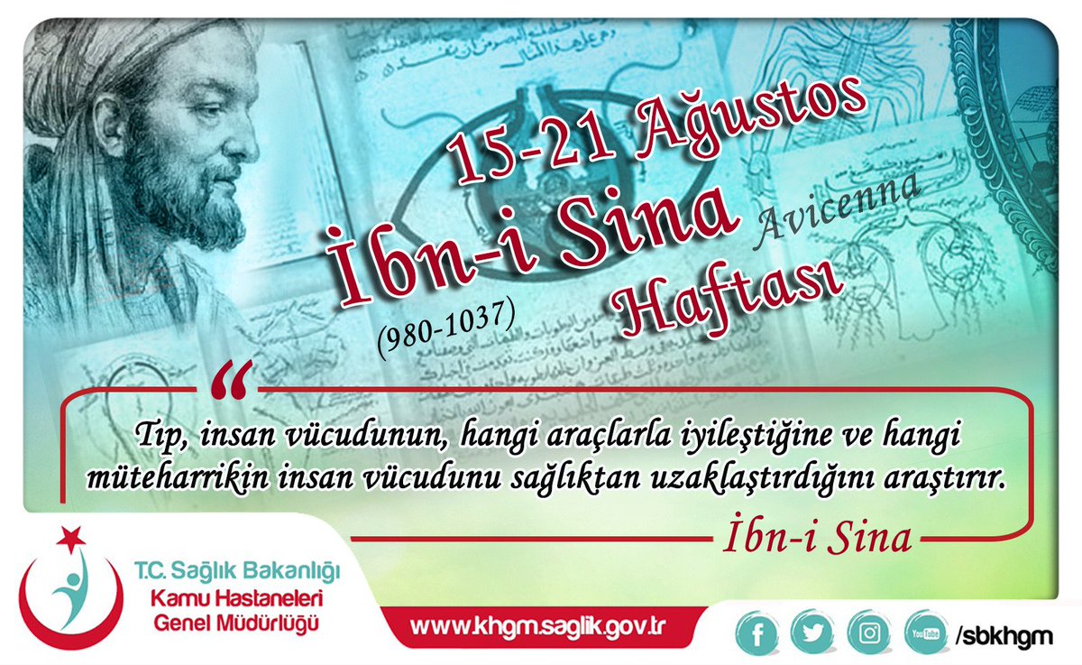 #İbniSina
#İbniSinaHaftası
#Tıp