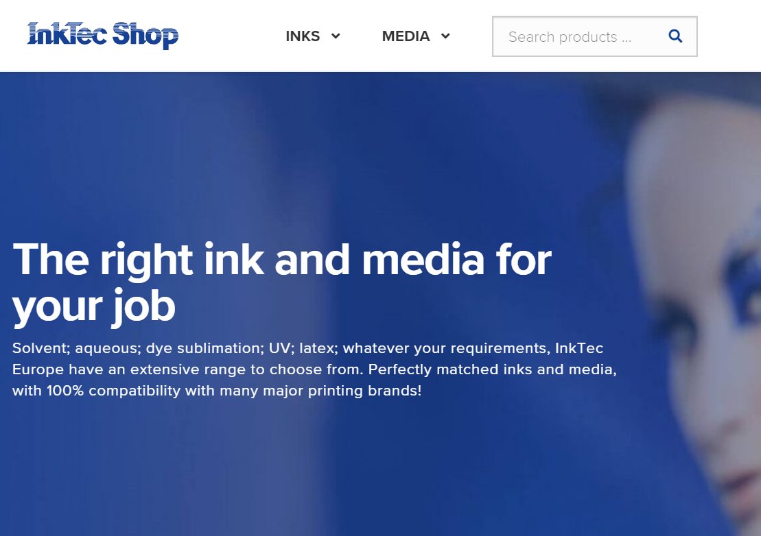 InkTecEurope1's tweet photo. Hey… we are launching our new shop site…#inks #media #inktec #compatibleinks #largeformatprinting #wideformatprinting #printonprint https://t.co/v7qVjIM36j https://t.co/jONoB4TbGK