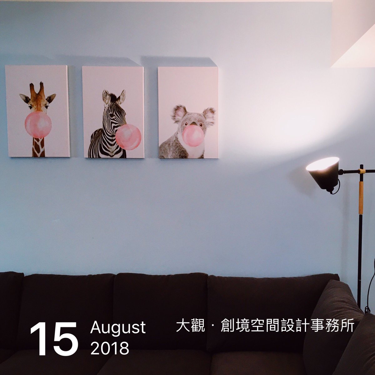 ট ইট র 大觀 創境空間設計 不一定要做間接照明 立燈往天花板投射後的漫射光 也可以有柔和溫暖的光 大觀創境空間設計事務所