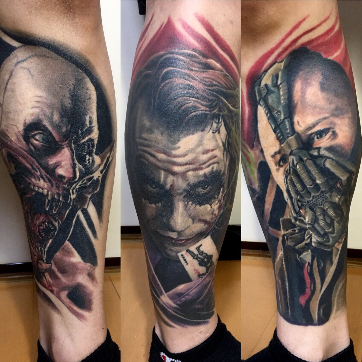 彫和舜 Washun Pa Twitter 彫ってから2年くらい経った状態 彫師選びも重要ですけど アフターケアもスキンケアももっと重要です 刺青 タトゥー リアリスティック ポートレート バイオメカ アフターケア スキンケア 三軒茶屋