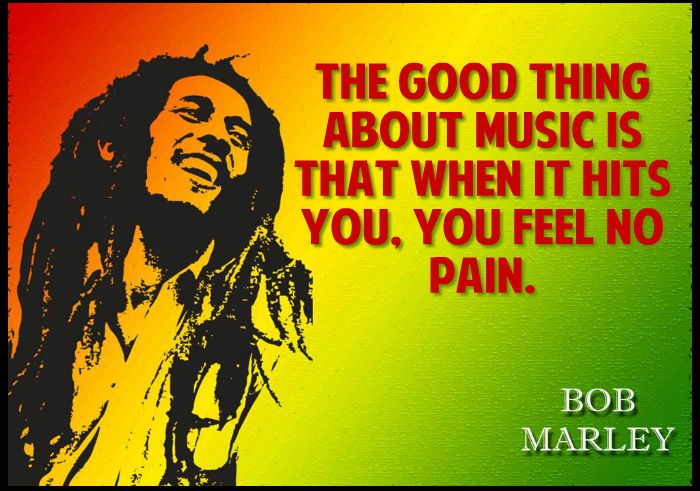 Image result for bob marley when it hits you no pain