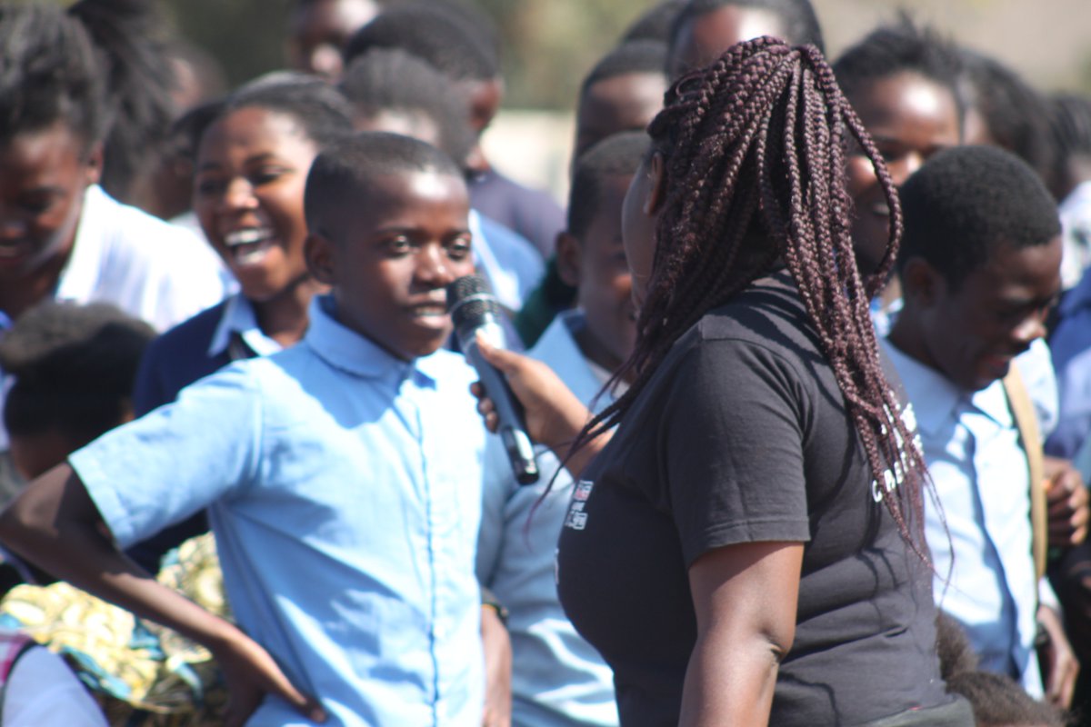 RestlessZambia's tweet photo. Fascinating moments happening all day @ the Career Fair. Its really exciting to see the zeal young people have to learn more about career options.
 #YouthPower    #WeAreRestless    #VoiceForAction   #BuildingOurLearnersCapabilitiesToExcel https://t.co/OhcZHYCqOr