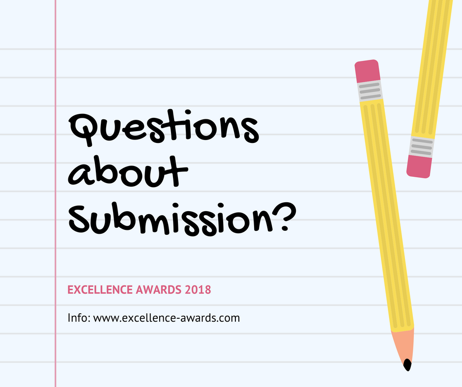 Deadlines are getting closer and you probably have questions about the submission process. Please call us (+49 (0) 30/84 85 9 0) or send an email to anna@excellence-awards.com. 😃🧐#awards #PR #communications #submission 
excellence-awards.com