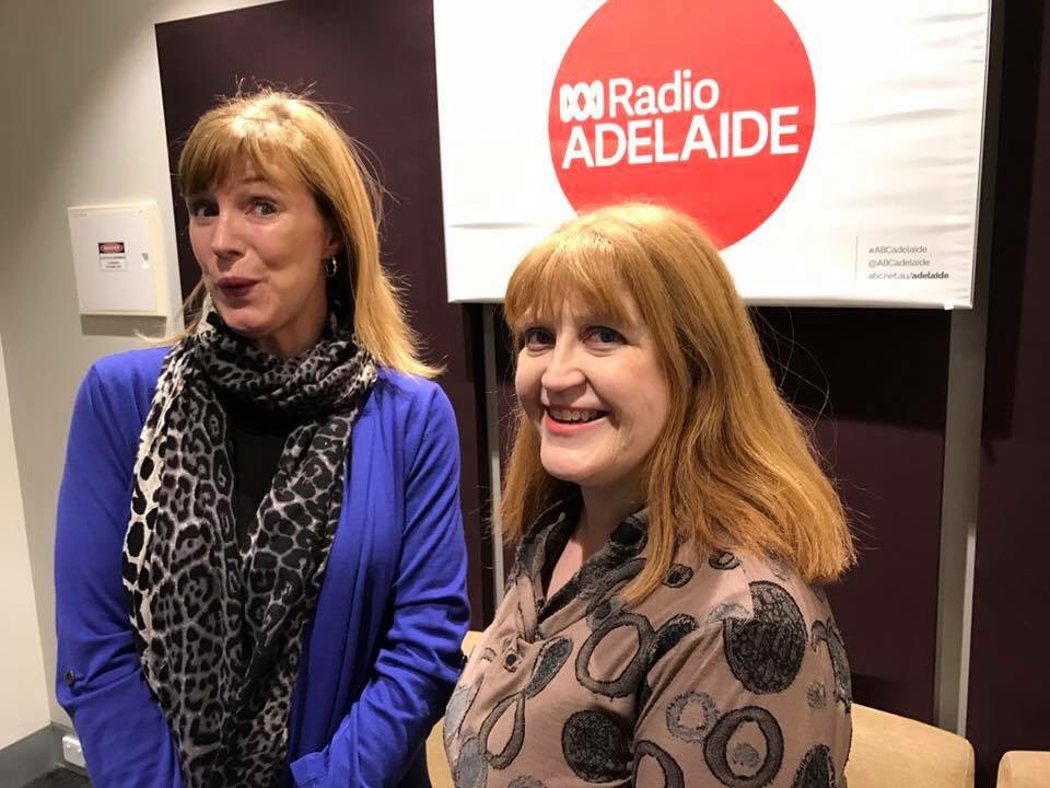 abcadelaide's tweet photo. Don’t miss FACEBOOK LIVE tonight 8pm @busbygoers chats to the lovely ‘Higher & Lower’ ladies Caroline Lower & Virginia Phillips talking about weird food combinations, marketing fails & more! Watch LIVE https://t.co/mZP6pG6DH2 #Adelaide #Petergoers #HigherandLower #SouthAustralia https://t.co/2soYnPUNdF