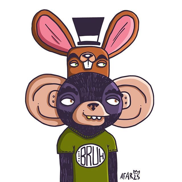afar25's tweet photo. I’m a magician, bruh 🐵🎩🐰🤙🏽 #monkeybunny #madeinLA #bestbuds #friends https://t.co/4qDyrBpJS6 https://t.co/QJhszKF7q4