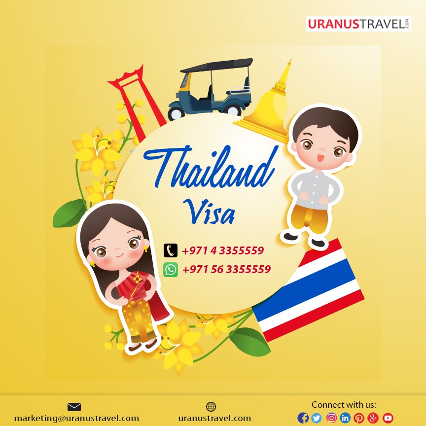 Everything you need to know about applying for a Thailand Visa.
bit.ly/Thailand-Visa

#ThailandVisa #HowtoapplyThailandVisa #ThailandVisainDubai #ThailandvisafromUAE #Uranustravel
#HowtogetthailandvisainDubai #Thailandvisitvisa #Thailandtouristvisa