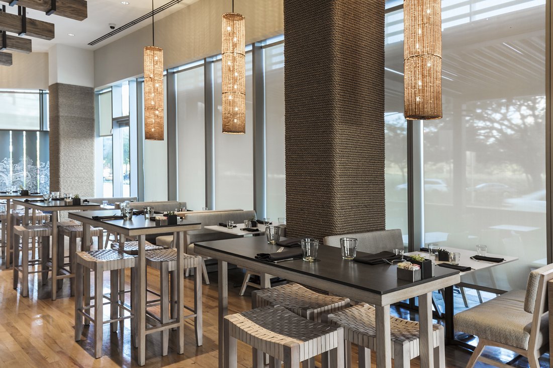 NeolithOfficial's tweet photo. Neolith Basalt Black dressing the tables and counters of this restaurant in Houston, designed by Loony & Associates.
#Neolith #SinteredStone #NeolithGourmet #NeolithSkin https://t.co/wc7F6It1e4