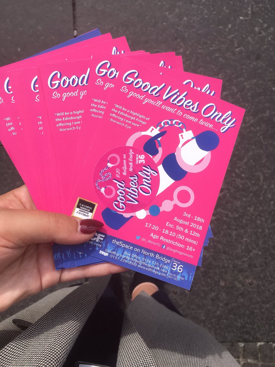 GoodVibes_LM's tweet photo. We’ve got stickers for £2 off tickets! Come and find us on the Mile!! https://t.co/qTksYSbkjA