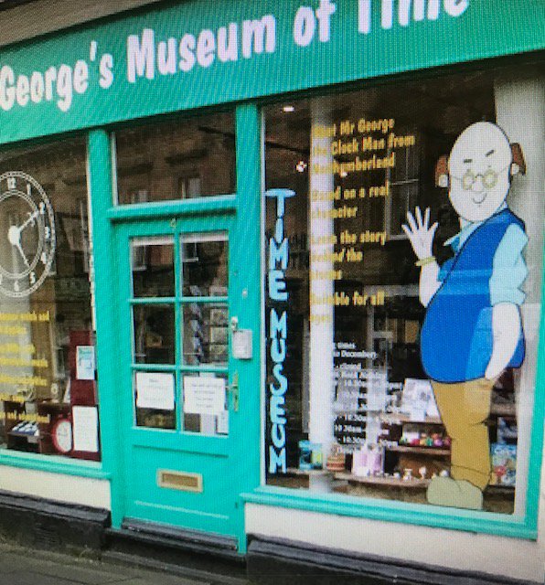 BBCMarkDenten's tweet image. The Mr George's Museum Of Time in Haltwhistle which was threatened with closure has been saved 1/3