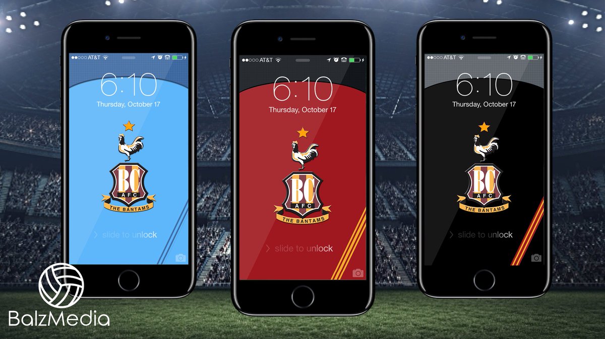 BalzUK's tweet photo. As promised, we have some FREE lockscreens for the winning vote

So here is a sneak preview of the Bradford City Lockscreens we have produced.

We will upload the files for you to use for free as soon as ready

So, please give us a follow &amp; RT and check back shortly #bcafc https://t.co/1t4C8OpoXq