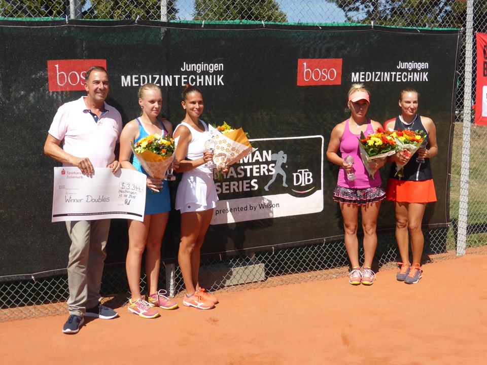 NimManagement's tweet photo. 🇬🇪 - @SofiaShapatava didnt defend title from last year in Hechingen (GER, $60.000) at "Boso Ladies Open" because she lost the final with Ksenia Palkina (KGZ) from Polina Monova and Chantal Smalova with 6-4,  6-3. This was 48th final for Shapatava in her career.
@MizunoTennisEU https://t.co/gAiq8eum51